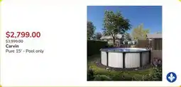 Club Piscine Pure 15' - Pool only offer