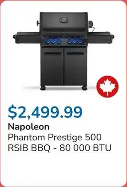 Club Piscine Phantom Prestige 500 RSIB BBQ - 80 000 BTU offer