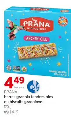 Avril Barres granola tendres bios ou biscuits granolove offer