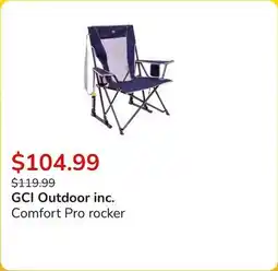 Club Piscine Comfort Pro rocker offer