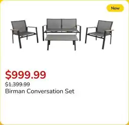 Club Piscine Birman Conversation Set offer