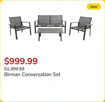 Club Piscine Birman Conversation Set offer