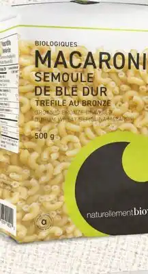 Avril pâtes de semoule blé dur bios offer