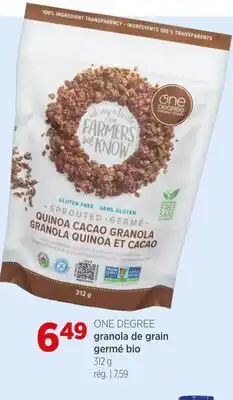 Avril granola de grain germé bio offer