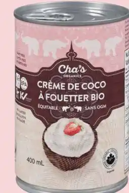 Avril CHA'S ORGANICS offer