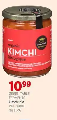 Avril kimchi bio offer