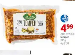 Avril tempeh offer