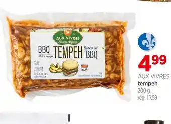 Avril tempeh offer