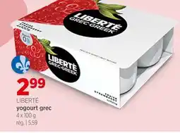 Avril LIBERTÉ yogourt grec offer