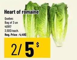 Mayrand Romaine Hearts 3 per Bag offer
