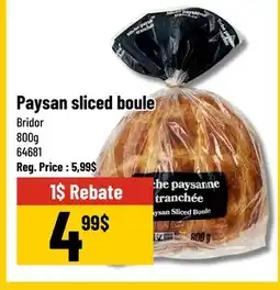 Mayrand Sliced Paysan Bread 800 g Bridor offer