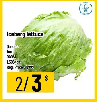 Mayrand Iceberg Lettuce Quebec offer