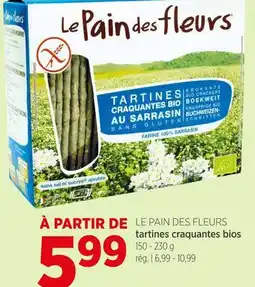 Avril tartines craquantes bios offer