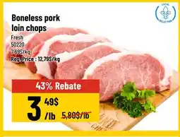 Mayrand Boneless Pork Loin Chops Quebec offer