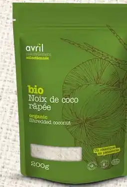 Avril noix de coco râpée bio offer