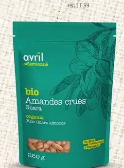 Avril Amandes Guara crues bios offer