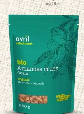 Avril Amandes Guara crues bios offer