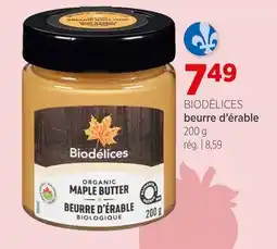 Avril beurre d' érable offer