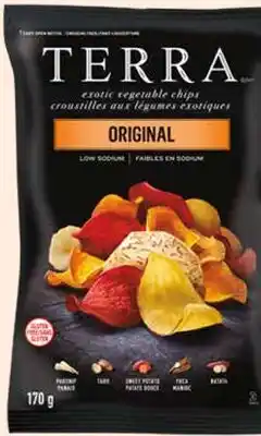 Avril TERRA CHIPS croustilles 141 g offer