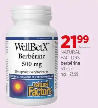 Avril Berbérine offer