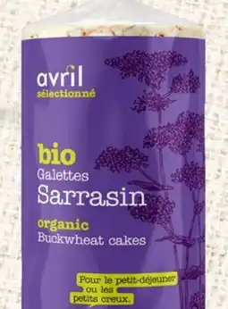 Avril galettes bios offer