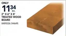RONA 2 X 6 X 8' TREATED WOOD BOARD offer
