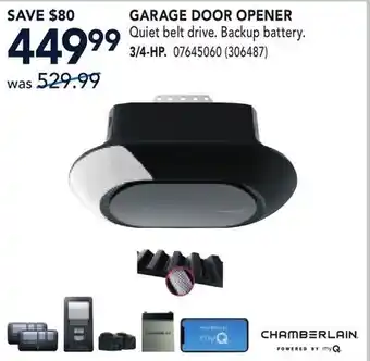 RONA CHAMBERLAIN GARAGE DOOR OPENER offer