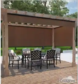 RONA 8' x 6' COOLAROO outdoor roller shades offer