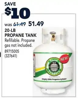 RONA 20-LB PROPANE TANK offer