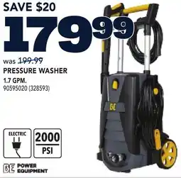 RONA PRESSURE WASHER 1.7 GPM offer