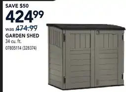 RONA GARDEN SHED offer