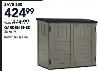 RONA GARDEN SHED offer