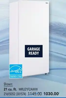 RONA MIDEA 21 cu. ft. freezers offer