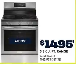 RONA 5.3 CU. FT. RANGE offer
