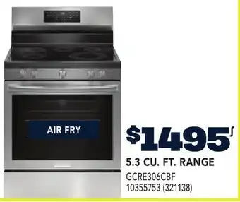 RONA 5.3 CU. FT. RANGE offer