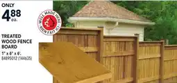 RONA TREATED WOOD FENCE BOARD offer
