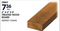 RONA 2 X 4 X 8' TREATED WOOD BOARD offer