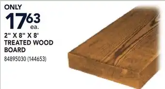 RONA 2 X 8 X 8' TREATED WOOD BOARD offer
