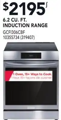RONA INDUCTION RANGE GCFI306CBF offer