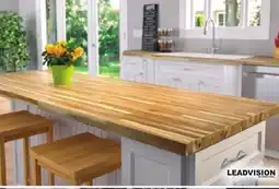 RONA 6' LEADVISION wood countertops offer