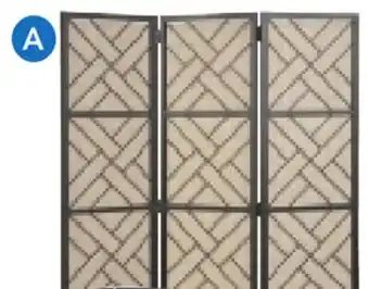 RONA LANDON & CO. PRIVACY SCREENS Taupe and black offer
