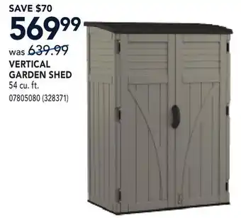RONA VERTICAL GARDEN SHED offer