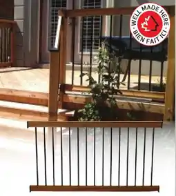 RONA 6' CREATIVE RAILING KIT offer