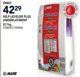 RONA SELF-LEVELER PLUS UNDERLAYMENT offer