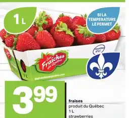 L'Intermarché FRAISES | STRAWBERRIES, 1 L offer
