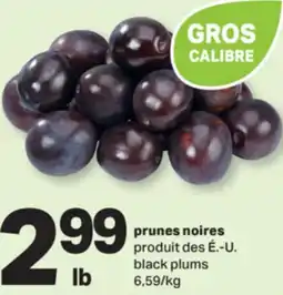 L'Intermarché PRUNES NOIRES | BLACK PLUMS offer