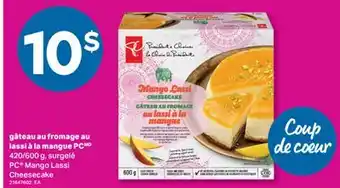 L'Intermarché GÂTEAU AU FROMAGE AU LASSI À LA MANGUE | MANGO LASSI CHEESECAKE, 420/600 G offer