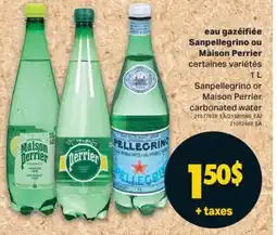 L'Intermarché EAU GAZÉIFIÉE | CARBONATED WATER, 1 L offer