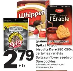 L'Intermarché GRAINES DE TOURNESOL, 210 G OU BISCUITS, 280 -290 G | SUNFLOWER SEEDS OR COOKIES offer