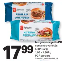 L'Intermarché BURGERS SURGELÉS | BURGERS, 568/852 G - 1,02 - 1,36 KG offer